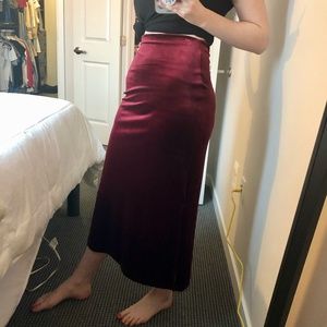 NBW & NWT Merlot Bodycon Pencil Skirt Asos Tall